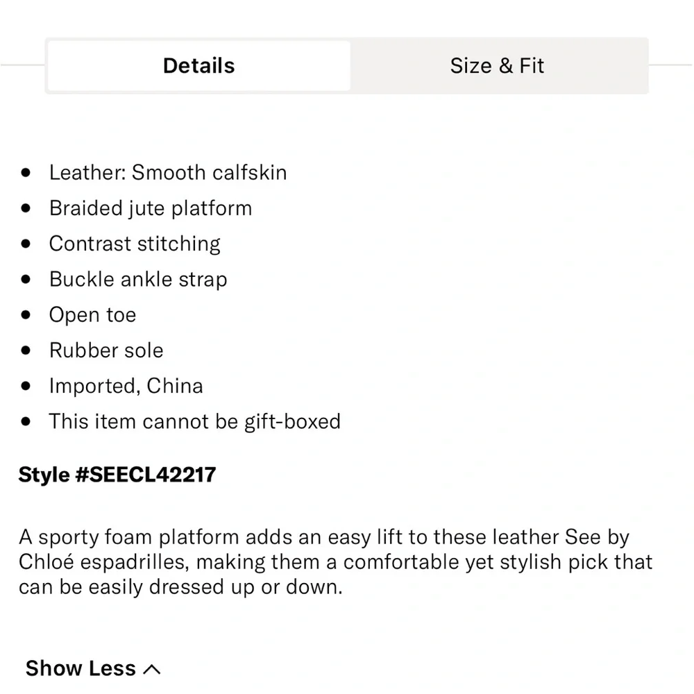 See By Chloe Black Espadrille Sandals - Picture 10 of 14